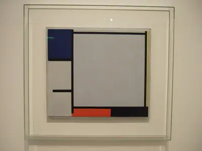 Mondriaan painting
